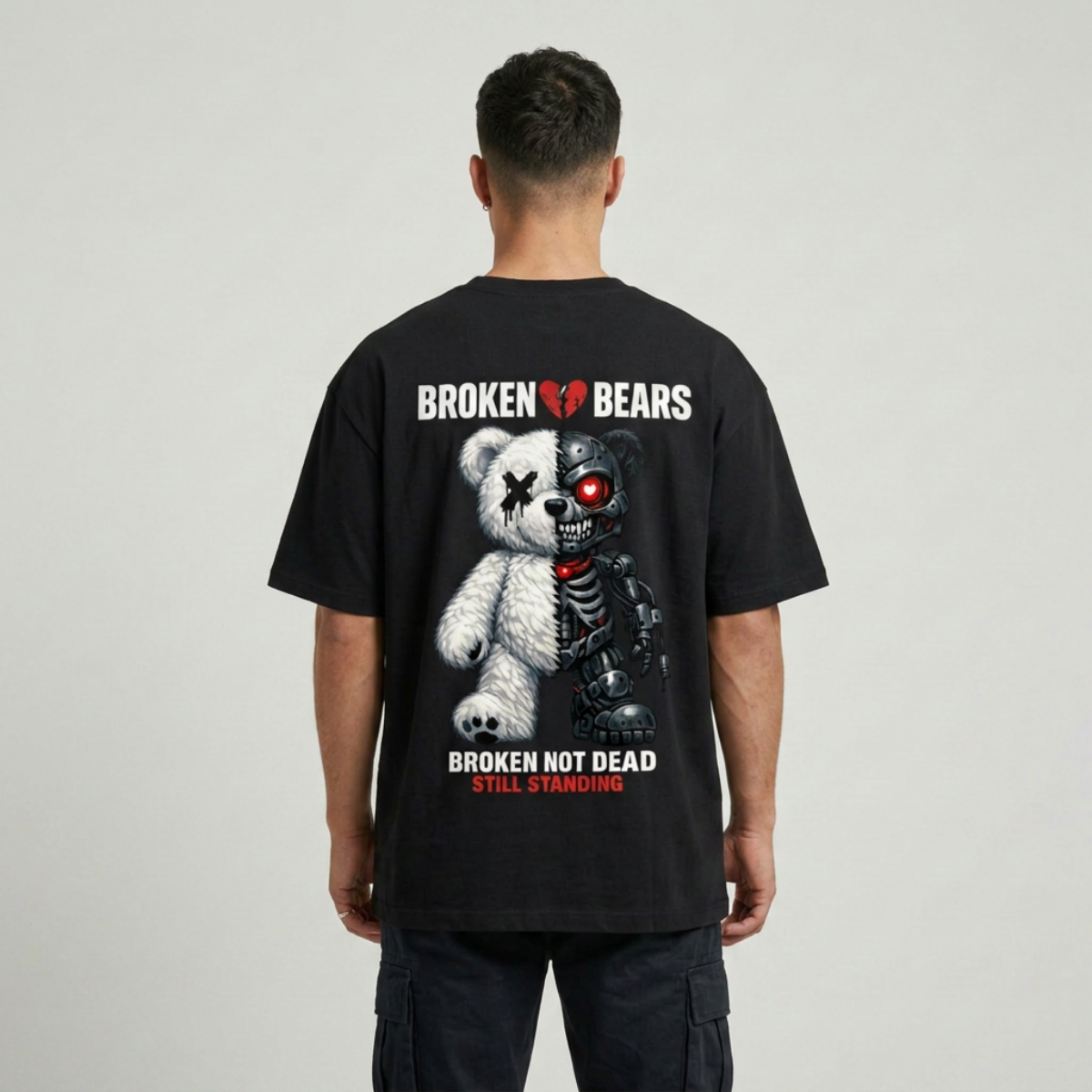 Broken Bears – Broken Not Dead Still Standing Graphic Tee